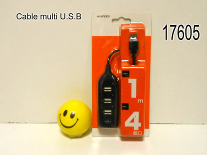 Imagen de CABLE MULTI USB EN BLISTER 2.24